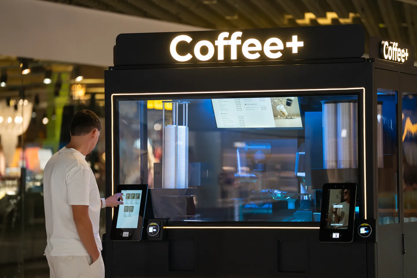 Frische Bohnen. Echte Milch. Dein Kaffee bei Coffee+.